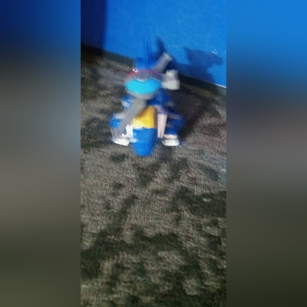 Transformers playschool blue and Red Kids Robot Heroes Action Figure Duo set - Picture 6 of 8